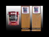 Behr Semi-Transparent Deck Stain Weathering Video